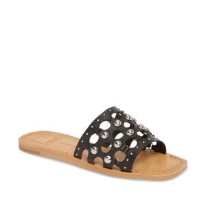 Dolce Vita Celita Perforated Studded Slide
